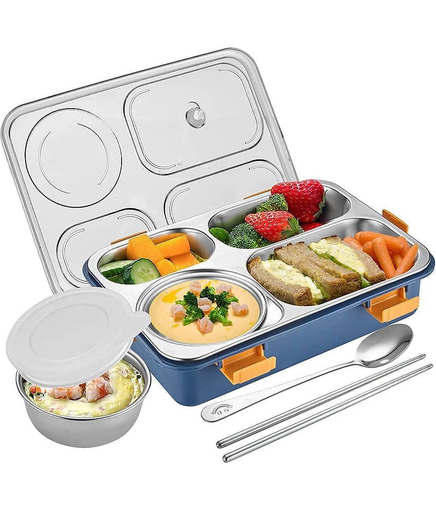 52dealz Plastic Lunch Box 1 - Container ( Pack of 1 )