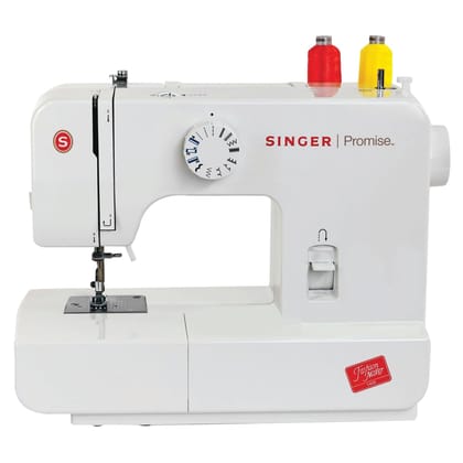 SINGER 1408 Sewing Machine 8 Built-in Stitches | 21 Stitch Functions | 800 SPM Speed | 4-Step Buttonhole | Heavy-Duty Metal Frame | Free Arm | Snap-On Presser Foot | 2-Year Warranty SINGER 1408 Sewing Machine 8 Built-in Stitches | 21 Stitch Functions | 8