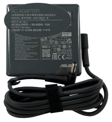 Oem Asus 90W 19V 4.7A Laptop Charger Adapter AC Power Charger (Connector size:4.5*3.0mm) - Power Cable Included