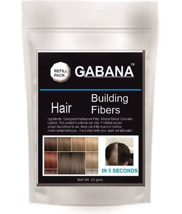 GABANA Hair Building Fiber for Men & Women 25 gm