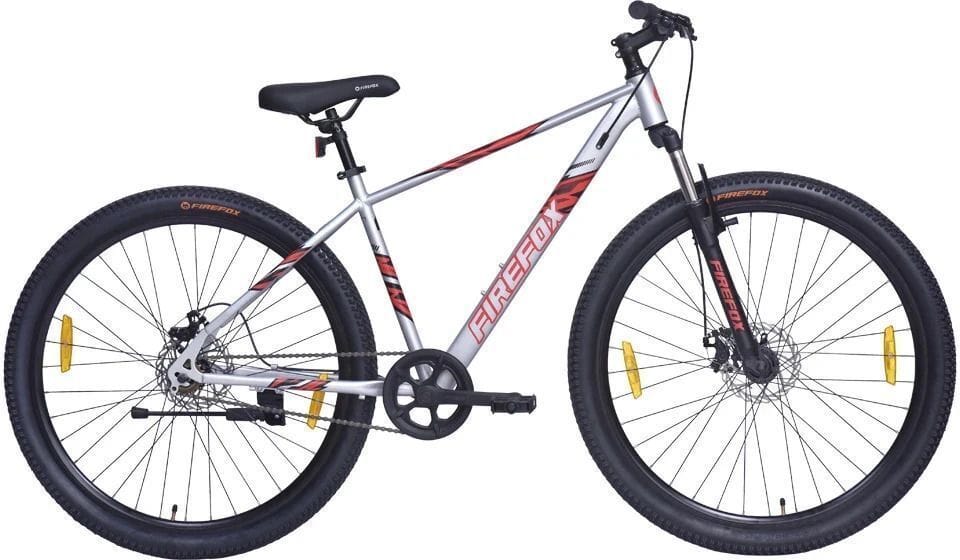 FIREFOX Tremor X 29D Mountain Cycle (Single Speed, Silver, Only Front Suspension)