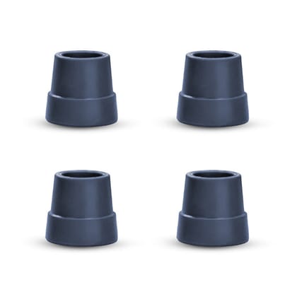 Vissco 0915M Rubber Tips/Shoes For Avanti Plus Walking Stick (PACK OF 4)