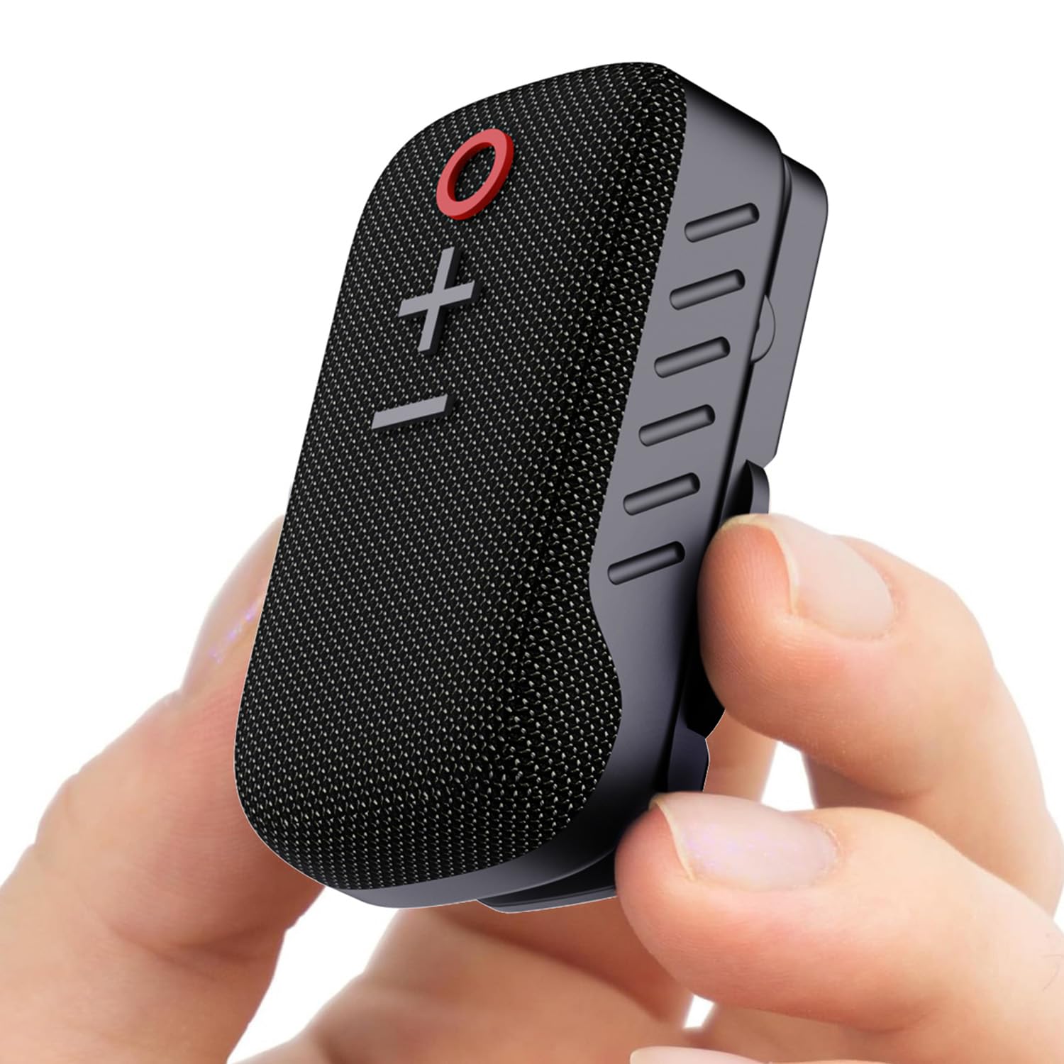 Portronics Talk Three Wearable Bluetooth Speaker with Mic (Black)
