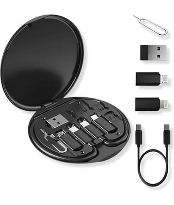 THRIFTKART Card Holder Connectors for Smartphones and Tablets ( Black )