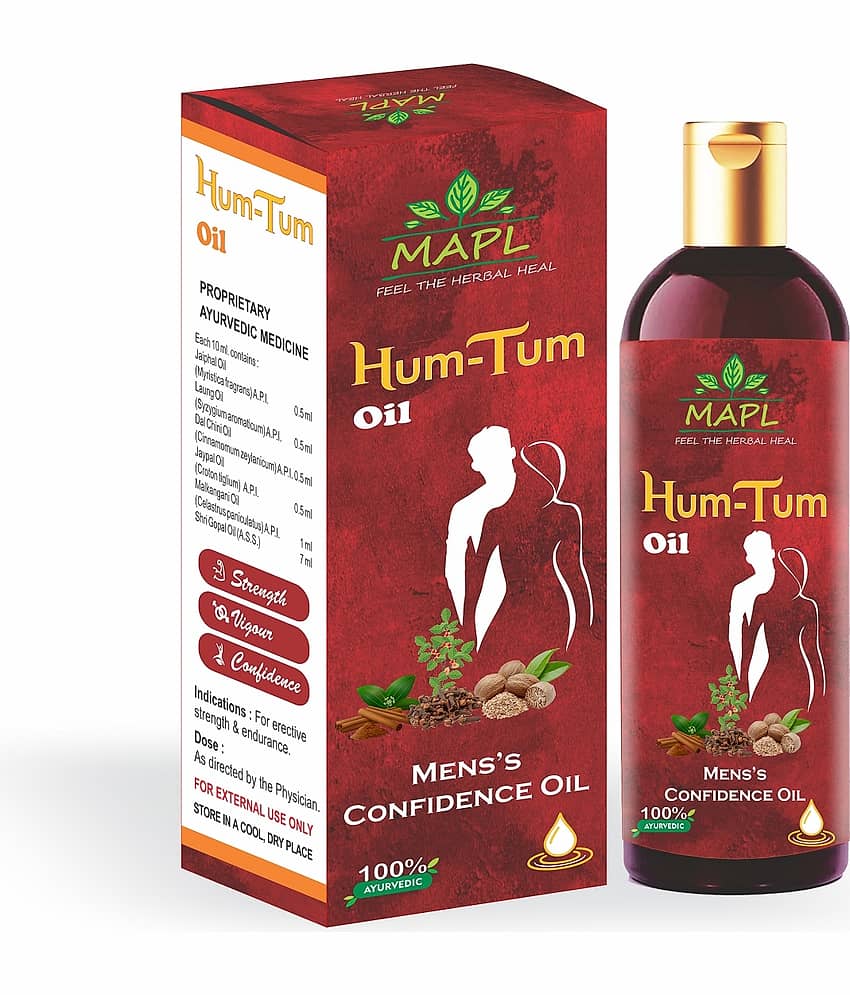 Mapl Hum Tum Oil , Mens performance oil , For Strenght and Stamina boost, Long Lasting - 25 ml