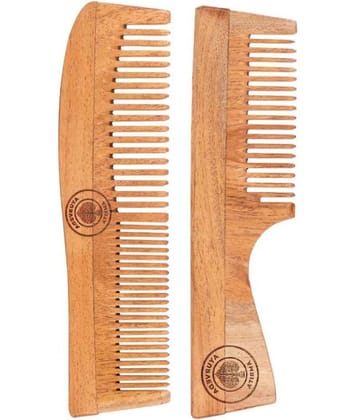 Ayurveda Amrita - Wide Tooth Comb For All Hair Types ( Pack of 2 )