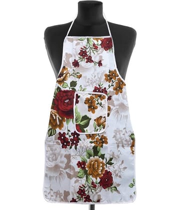 Kitchen Apron with Center Pocket ( Pack of 1 )