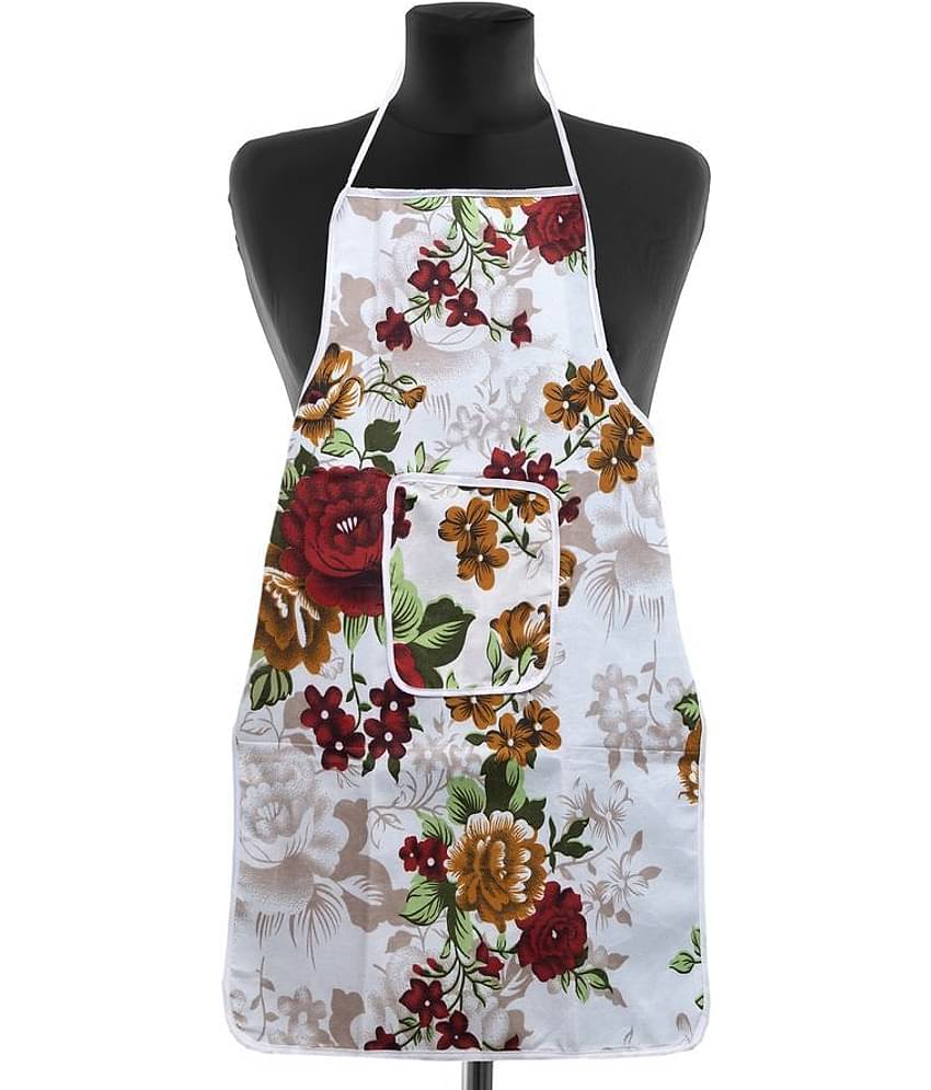 Kitchen Apron with Center Pocket ( Pack of 1 )