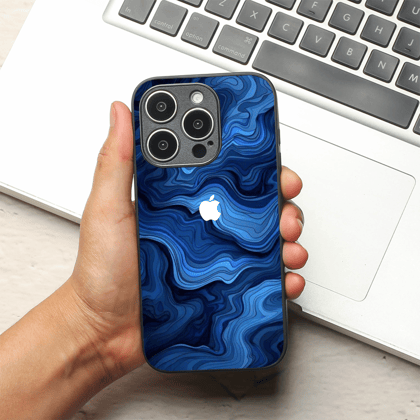 Ocean Drift metal back case for Apple Iphone 13 Pro
