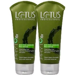 Lotus Professional Phytorx Deep Pore Cleansing Face Wash (160 G)
