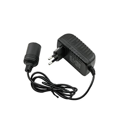 AC to 12V Car Cigarette Lighter Socket Power Adapter Converter