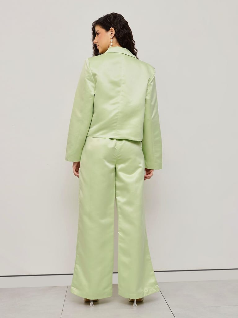 Sparking Notched Crop Set