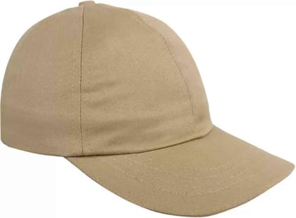 Plain Solid Cream Caps And Hats For Men Trucker Style Head Wear