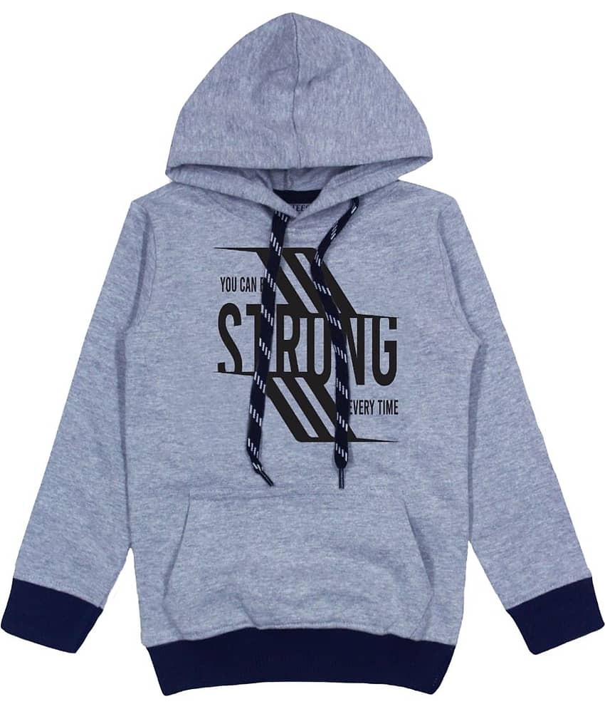 COOLTEES4U Pack of 1 Boys Fleece Sweater ( Grey )