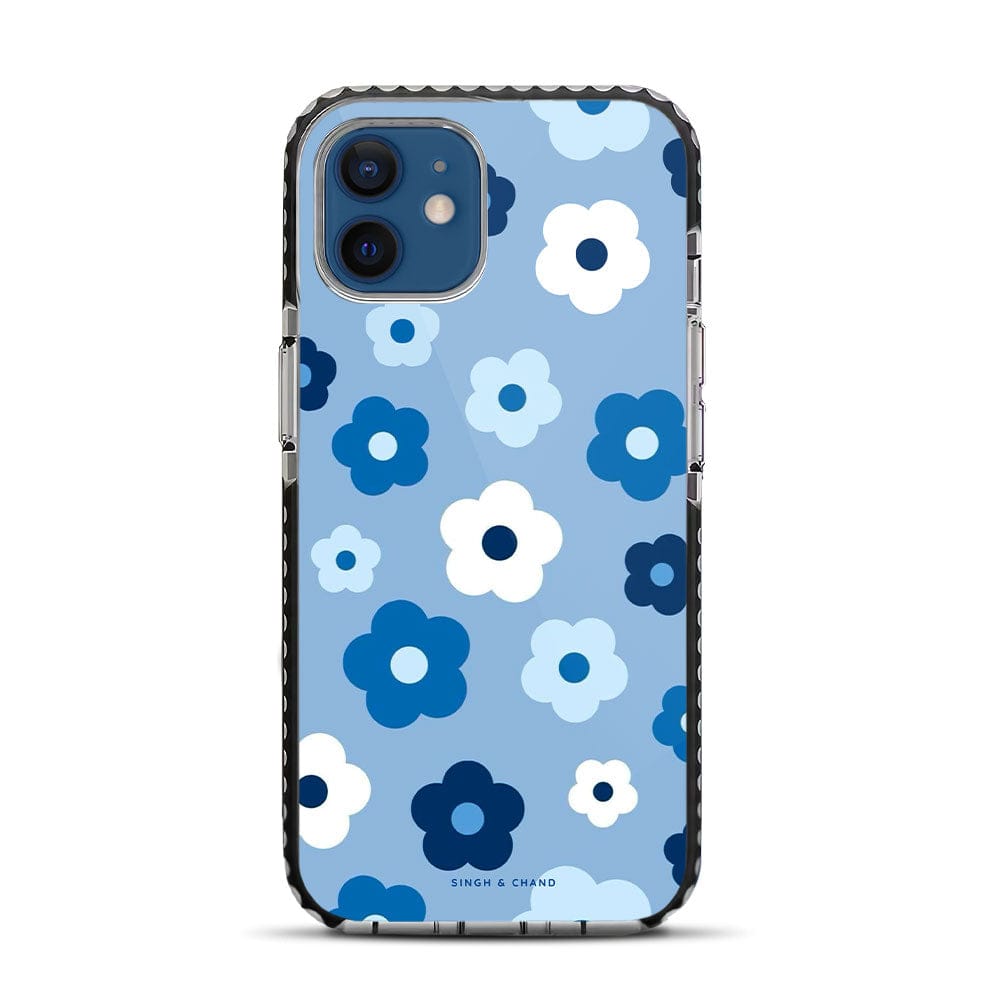 Blue Floral Dream 2.0 iPhone 12 Stride Phone Case-Stride