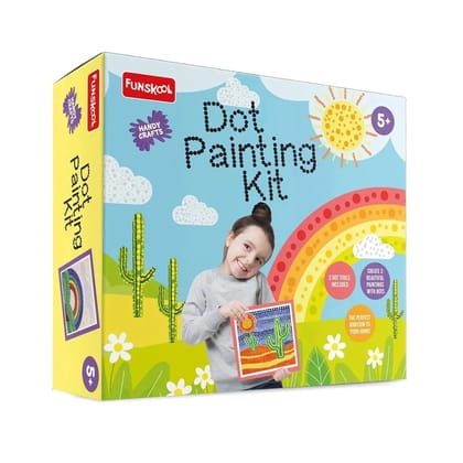 Funskool Handy Crafts Dot Painting Kit
