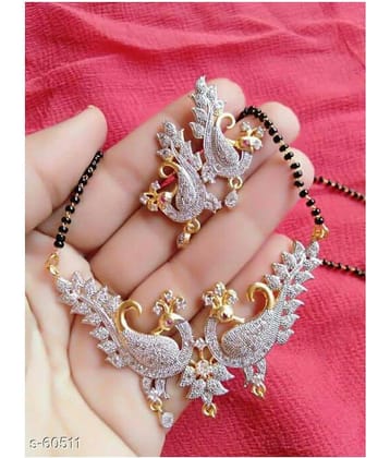 Fashion Street - Brown Mangalsutra Set ( Pack of 1 )