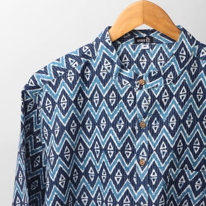 प्राचीन - Kurta Shirt #85-5XL / Full Sleeve
