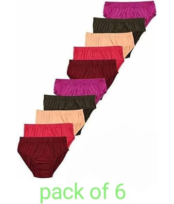 DR/ PLAIN PANTIE PACK 6,