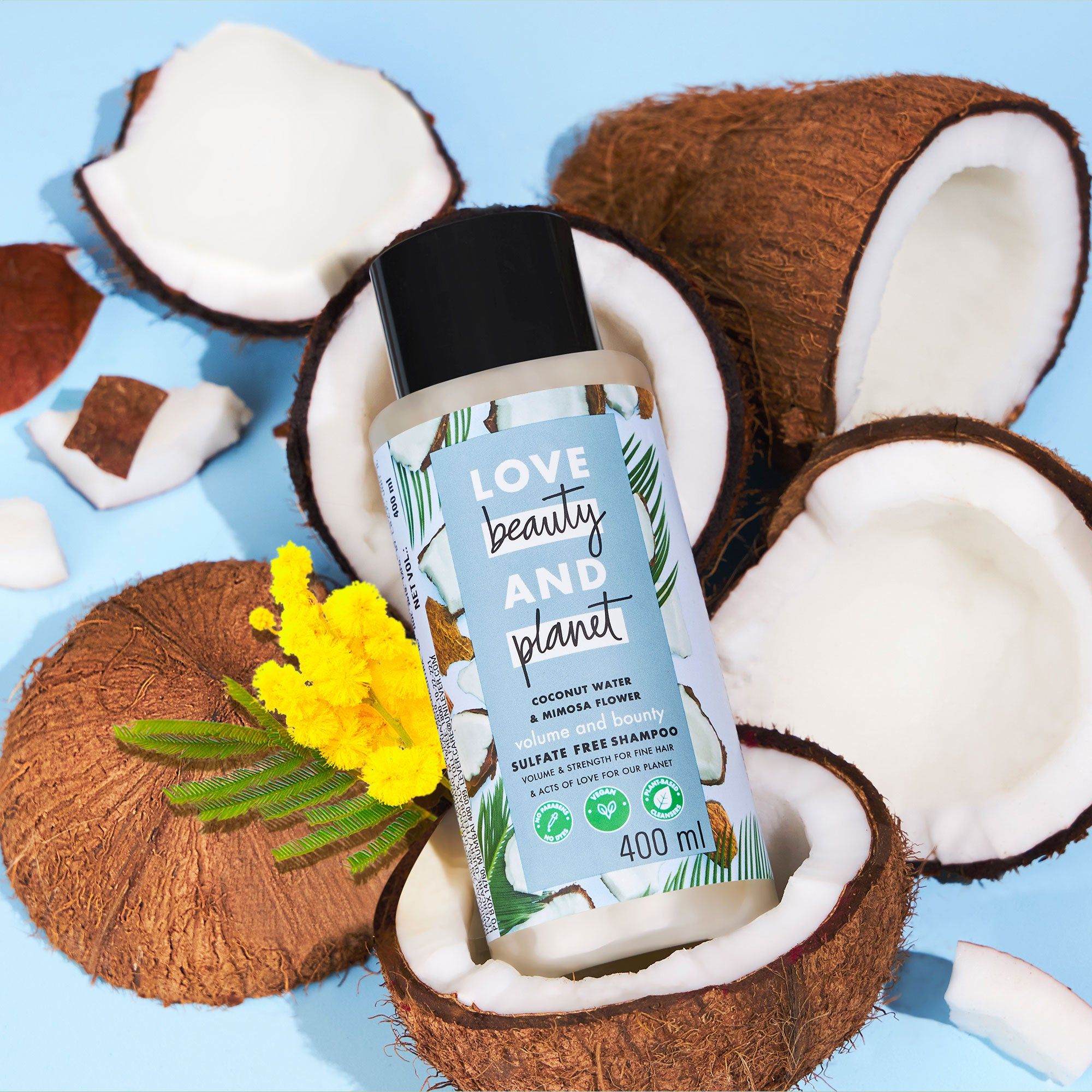 Coconut Water & Mimosa Flower Shampoo-400 ml
