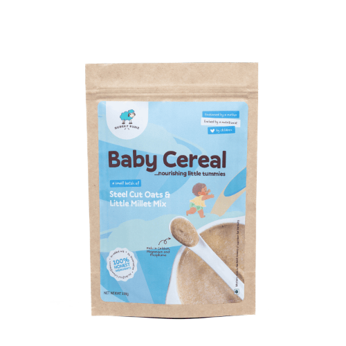 Hungry Bums Steel Cut Oats & Little Millet Mix, 300 gm