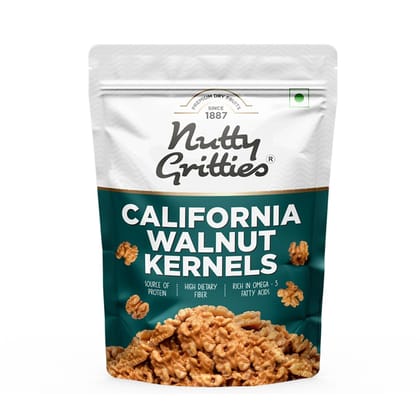 Nutty Gritties Chilean Walnuts Kernels, 200 gm