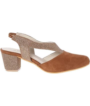 MARC LOIRE Brown Block Heels