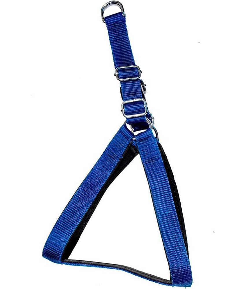 Tame Love Padded Harness Belt for Medium Dog of all breeds (Black color - 1 Inch)