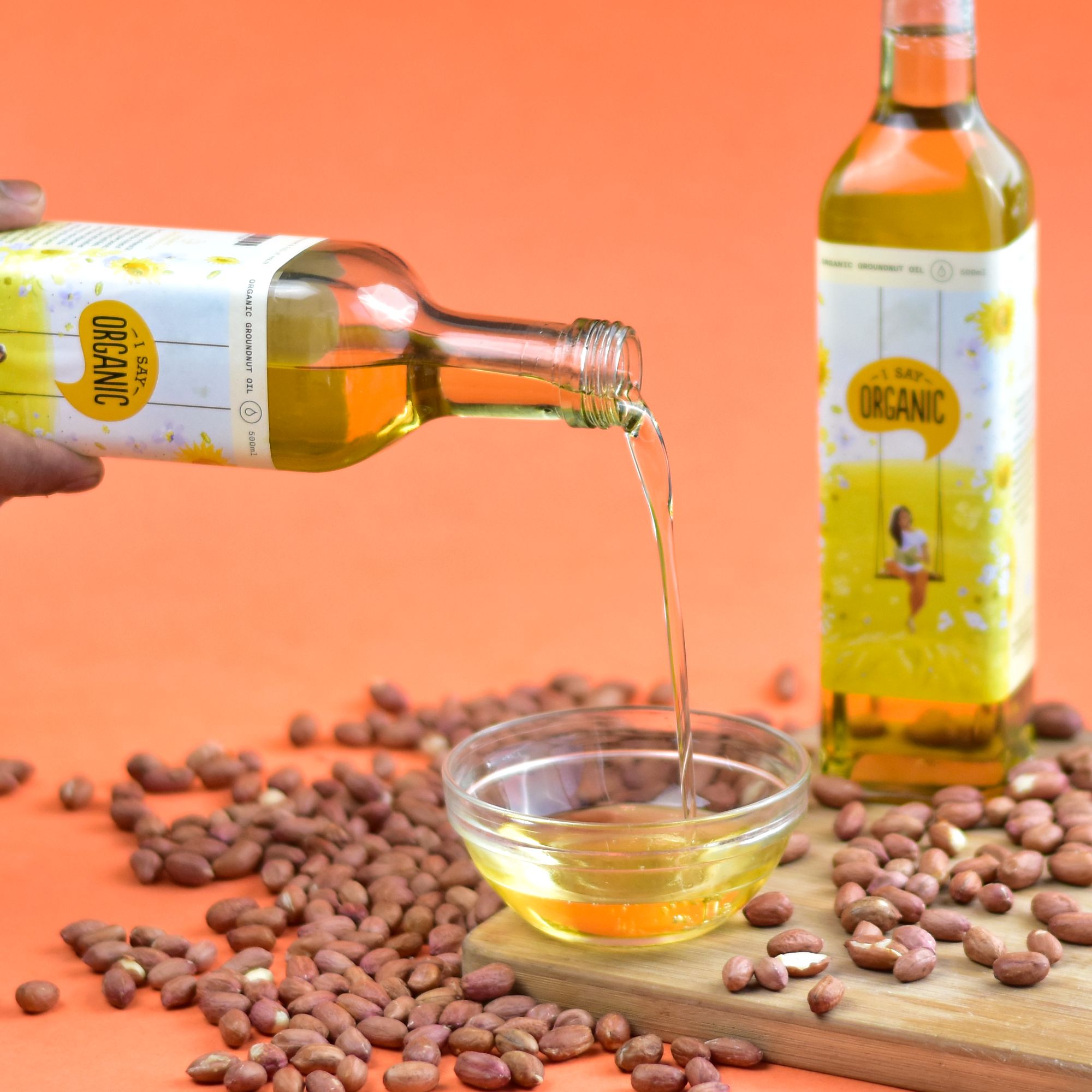 Organic Groundnut Oil-500ML
