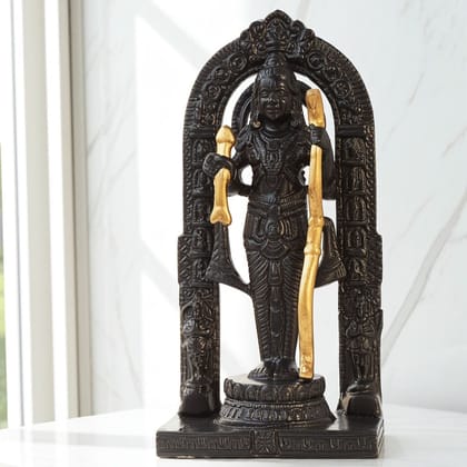Brass Ram Lala God Idol Statue - 5.5 Inch Religious Decor Idol (BSMAS1767 C)