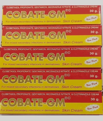 COBATE GM 30 GM ( PACK OF 5) Day Cream 150 gm Pack of 5