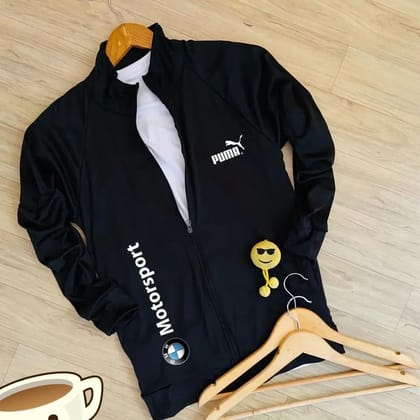 PUMA 1 PC ZIPPER ( SIZE : M , COLOR : BLACK )