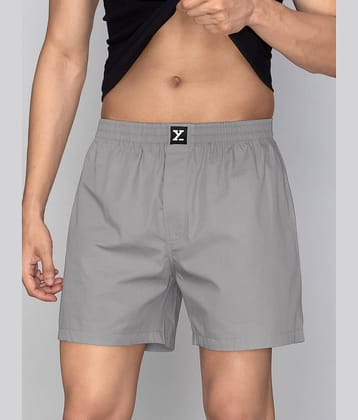 XYXX Pack of 1 Cotton Boxers For Men's ( Olive Green )