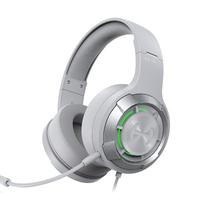 Edifier G30 II Wired Gaming Headset, 7.1 Virtual Surround Sound Gaming Headphones with Detachable Noise Cancelling Microphone- Grey