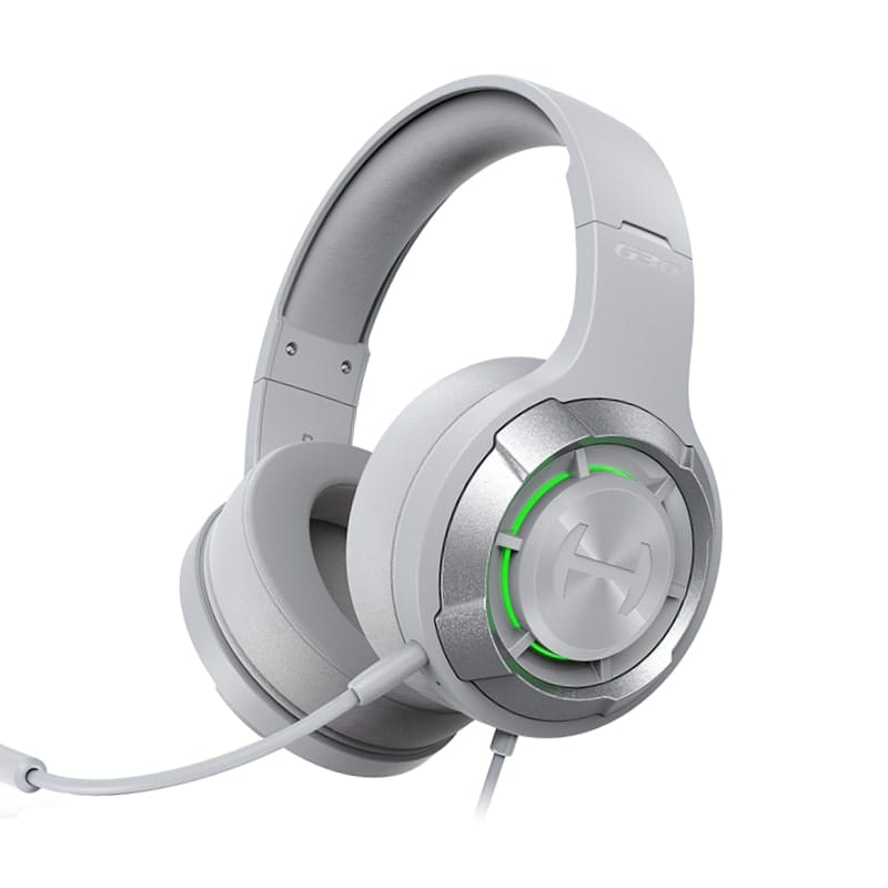 Edifier G30 II Wired Gaming Headset, 7.1 Virtual Surround Sound Gaming Headphones with Detachable Noise Cancelling Microphone- Grey