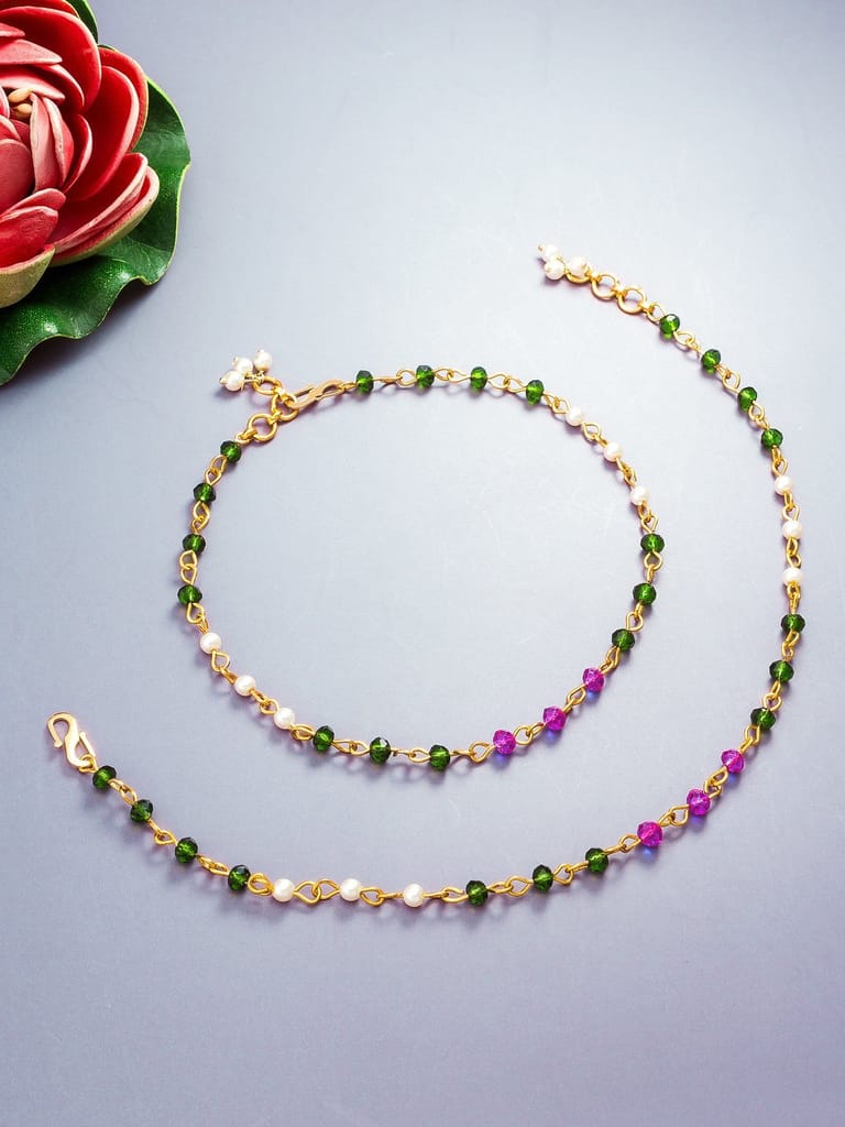 Morison Delicate Diamond Anklet Sparkling Elegance for Every Step - Anklets | Buy online on ZillyBuy