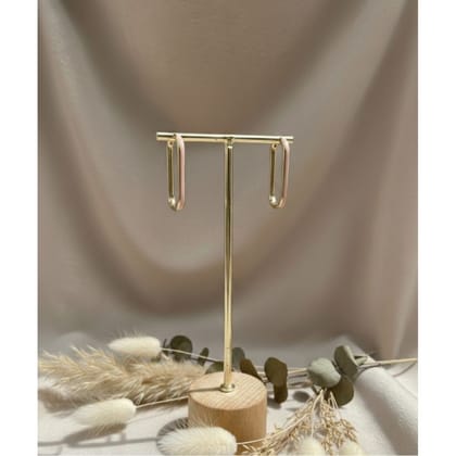 Earrings Minimalist Gold-Tone 