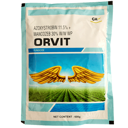 Orvit Azoxystrobin 11.5% + Mancozeb 30% WG Fungicide-600 gm