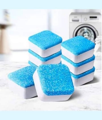 10 Pieces Washing Machine Cleaner Tablets – Deep Cleaning & Descaling for Front & Top Load Machines, Drum & Tub Stain Remover