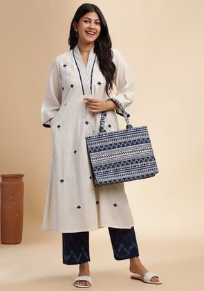Ivory Linea Suit Set-S