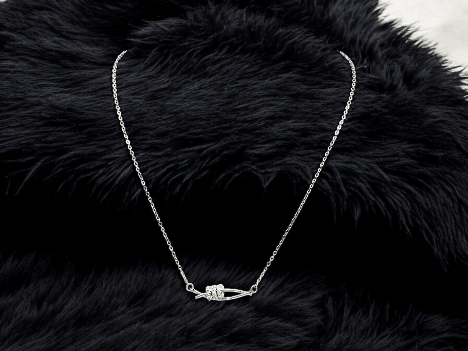 Exquisite Silver Necklace