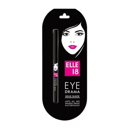 ELLE 18 Eye Drama Kajal Bold Black 0.35g