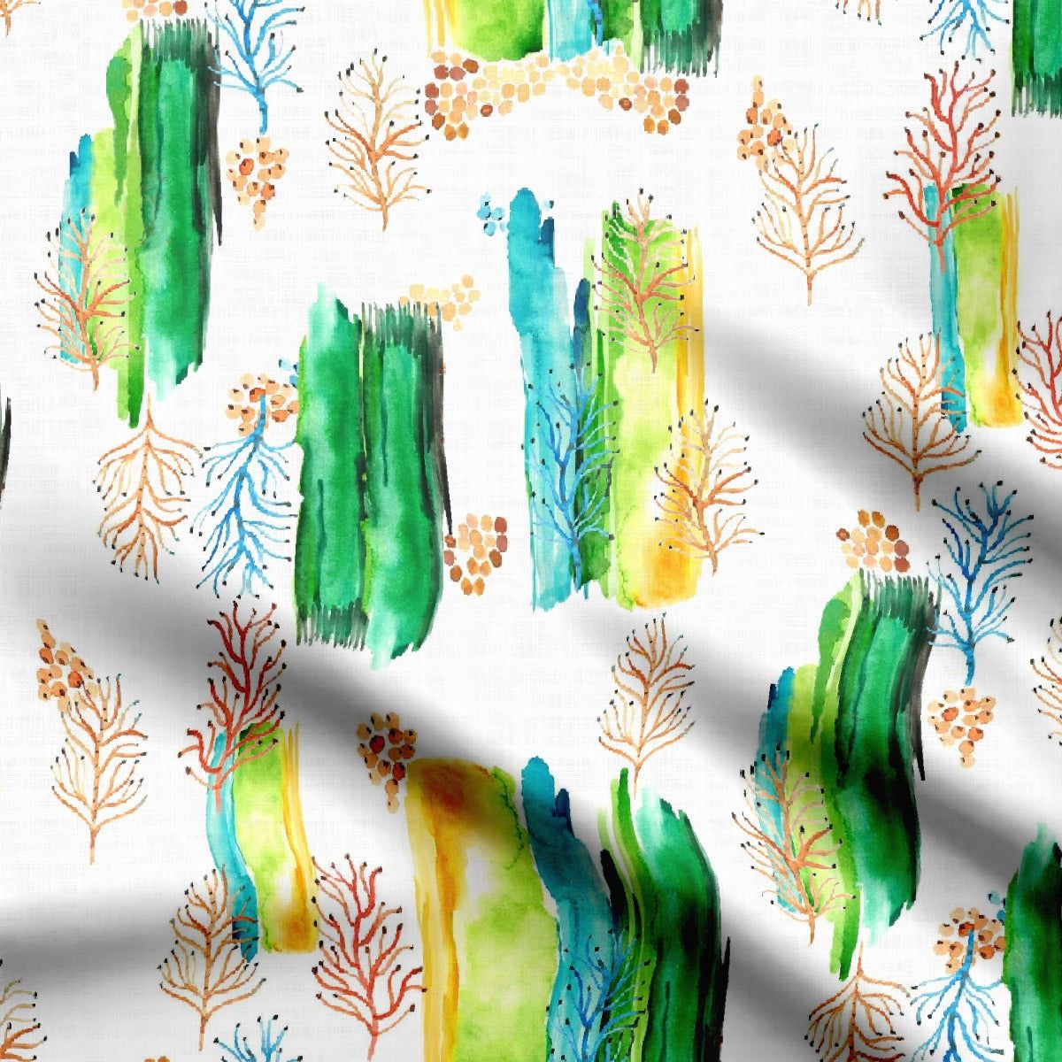 Brushstrokes-Cotton