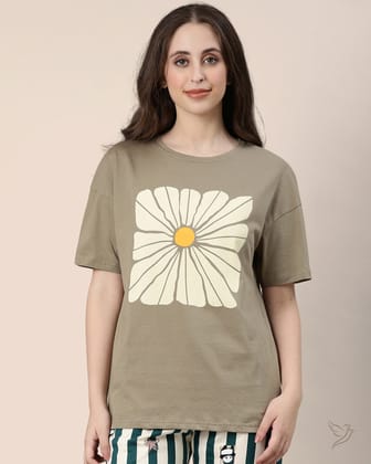 Oversize Tee - Spanish Green-XS / Spanish Green