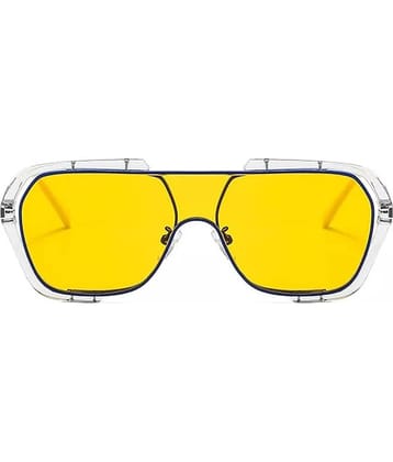 Kanny Devis Blue Oversized Sunglasses ( Pack of 1 )