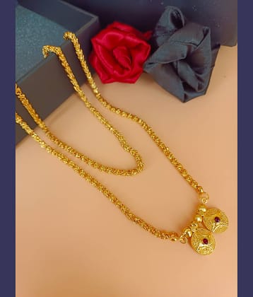 RANEM Golden Mangalsutra ( Pack of 1 )