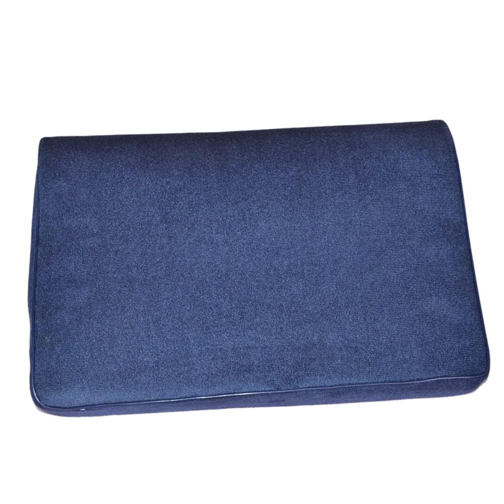 KUDIZE Cervical Pillow spondylosis Neck and Back Pain Support Stress Universal Senior Citizen Men & Women (Blue)