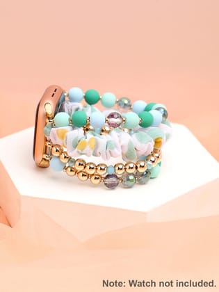 Zariah Apple Watch Beaded Strap-42mm/44mm/45mm
