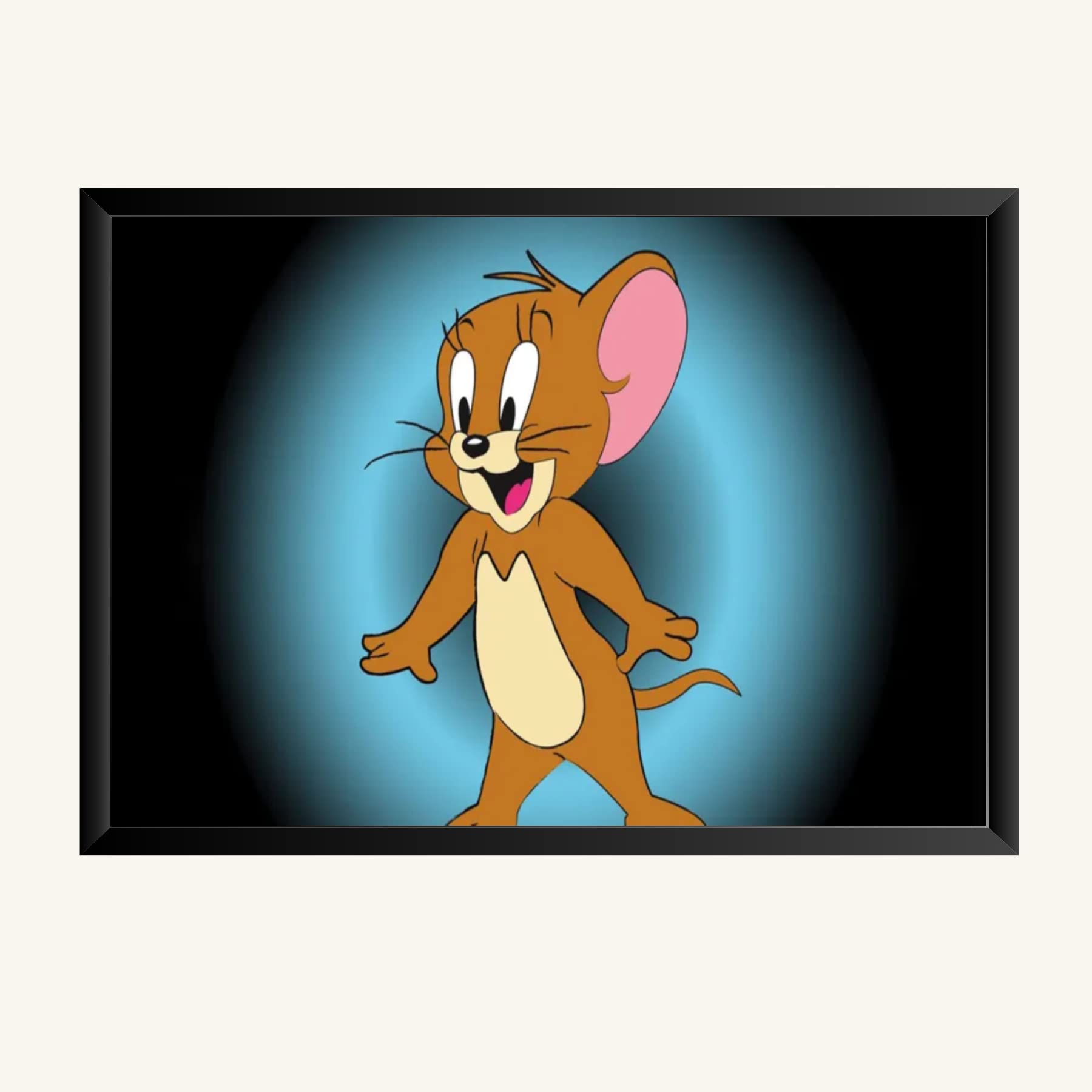 NOKKES Tom And Jerry Photo Frame Wall Poster 8X12 In Printed Poster Photo Paper 300Gsm Photo Frame For Wall Decoration _12