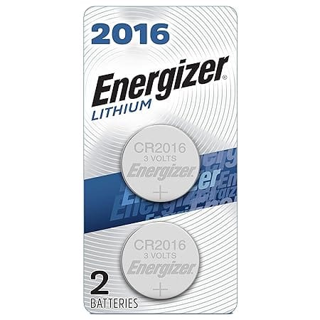 Energizer Lithium Coin Watch/Electronic Battery 2016 2-Count AD